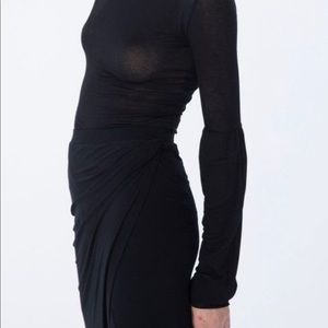 Soft material, the puffy sleeve adds so much style to this long sleeve.